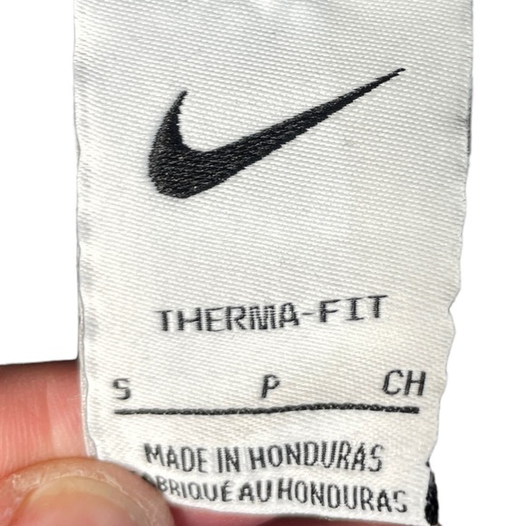 NIKE Sweatshirt Mens Small Gray Therma Fit Pullover Hoodie Athletic DQ4834-063 - Picture 5 of 14